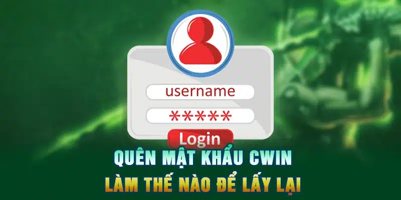 Bet thủ quên password sử dụng tính năng quên mật khẩu để khôi phục