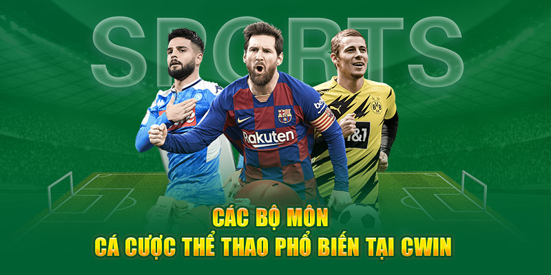 Nhiều bộ môn thể thao đỉnh cao tại CWIN